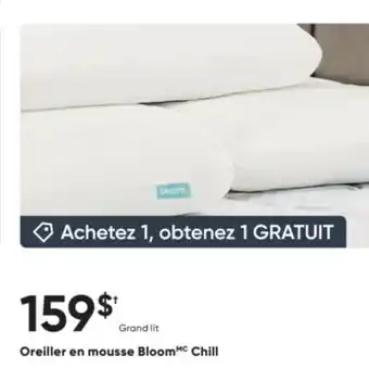 Dormez Vous Oreiller en mousse Bloom Chill offer