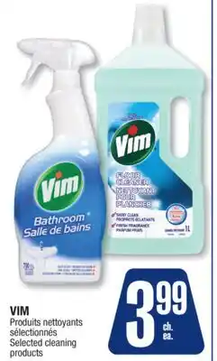 Jean Coutu VIM Selected cleaning products offer