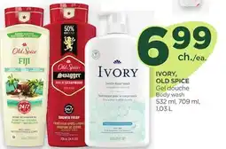 Proxim IVORY, OLD SPICE Body wash offer