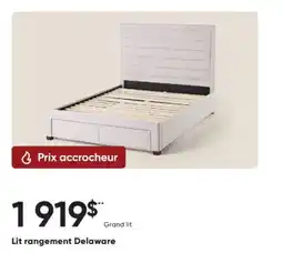 Dormez Vous Lit rangement Delaware offer