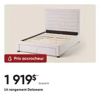 Dormez Vous Lit rangement Delaware offer
