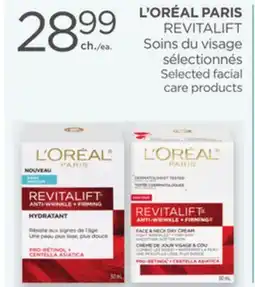 Proxim L'ORÉAL PARIS REVITALIFT Selected facial care products offer