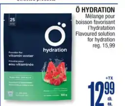 Jean Coutu Ö HYDRATION Flavoured solution for hydration offer