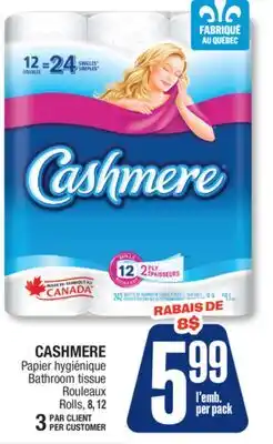 Jean Coutu CASHMERE Bathroom tissue offer
