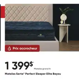Dormez Vous Matelas Serta Perfect Sleeper Elite Bayou offer
