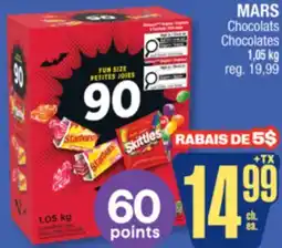 Jean Coutu MARS Chocolates offer