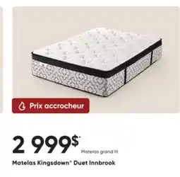 Dormez Vous Matelas Kingsdown Duet Innbrook offer