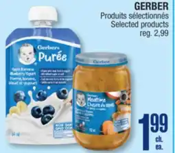 Jean Coutu GERBER Selected products offer