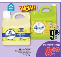 Jean Coutu LA PARISIENNE Laundry detergent and fabric softener offer