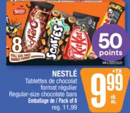 Jean Coutu NESTLÉ Regular-size chocolate bars offer