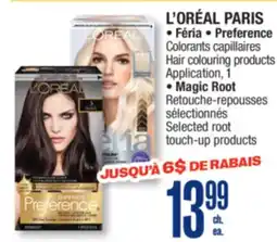Jean Coutu L'ORÉAL PARIS Hair colouring products Application, Selected root touch-up products offer