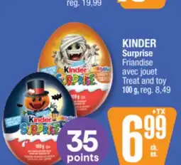 Jean Coutu KINDER Surprise Treat and toy offer