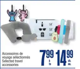 Jean Coutu Selected travel accessories offer