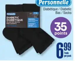 Jean Coutu PERSONNELLE Diabetic Socks offer