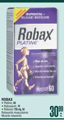 Jean Coutu ROBAX Muscle relaxants offer