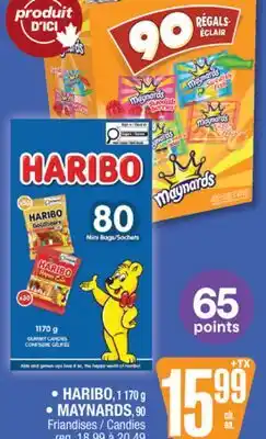 Jean Coutu HARIBO, MAYNARDS Candies offer