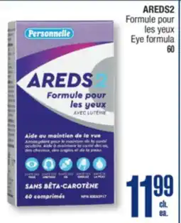 Jean Coutu PERSONNELLE Eye formula offer