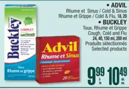 Jean Coutu ADVIL, BUCKLEY Selected Products offer