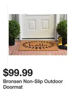 Wayfair Bronsen Non-Slip Outdoor Doormat offer