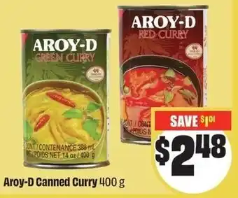 FreshCo Aroy-D Canned Curry offer