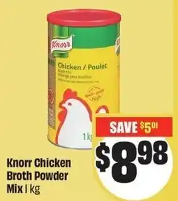 FreshCo Knorr Chicken Broth Powder Mix offer