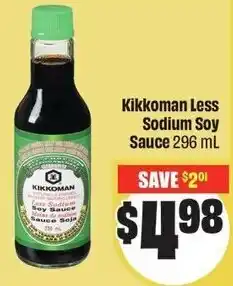 FreshCo Kikkoman Less Sodium Soy Sauce offer
