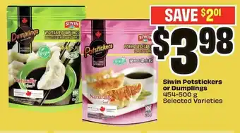 FreshCo Siwin Potstickers or Dumplings offer