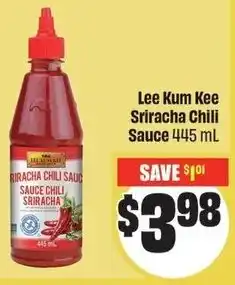 FreshCo Lee Kum Kee Sriracha Chili Sauce offer