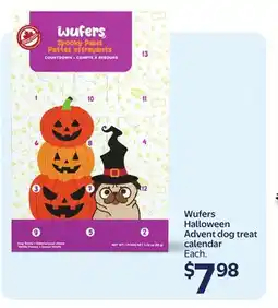 Walmart Wufers Halloween Advent dog treat calendar offer
