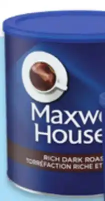 Walmart Maxwell House ground coffee offer