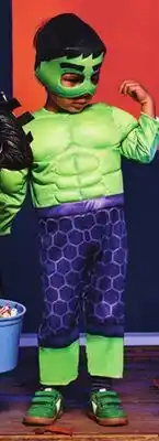 Walmart Toddlers' Hulk costume offer