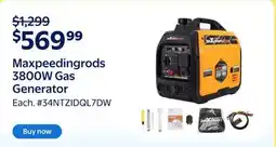 Walmart Maxpeedingrods 3800W Gas Generator offer