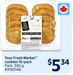Walmart Your Fresh Market cookies 10-pack offer