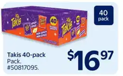 Walmart Takis 40-pack offer