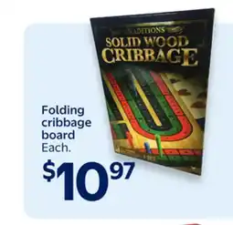 Walmart Folding cribbage board offer