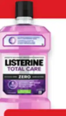 Walmart Listerine Total Care mouthwash offer