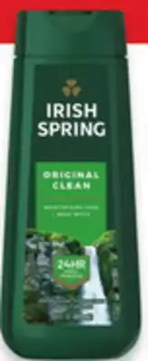 Walmart Irish Spring body wash offer