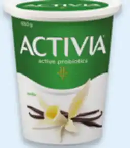 Walmart Activia yogurt tub offer