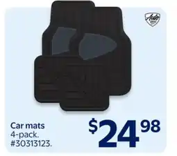 Walmart Auto Drive Car mats offer