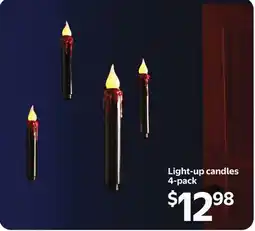 Walmart Light-up candles 4-pack offer