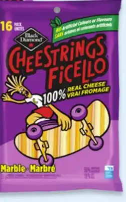 Walmart Black Diamond Cheestrings 16-pack offer