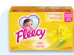 Walmart Fleecy fabric softener sheets 200s offer