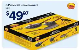 Walmart 8-Piece cast iron cookware offer
