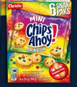 Walmart CHIPS AHOY! mini Snack Paks cookies offer