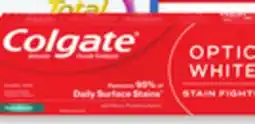 Walmart Colgate Optic White 90 mL offer