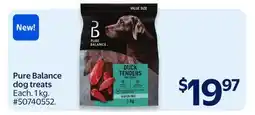 Walmart Pure Balance dog treats offer