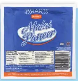 Walmart Brar's malai paneer 375 g offer