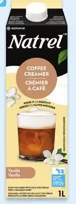 Walmart Natrel vanilla coffee creamer offer