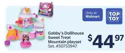 Walmart Gabby's Dollhouse Sweet Treat Mountain playset offer