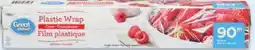 Walmart Great Value 90 m plastic wrap offer